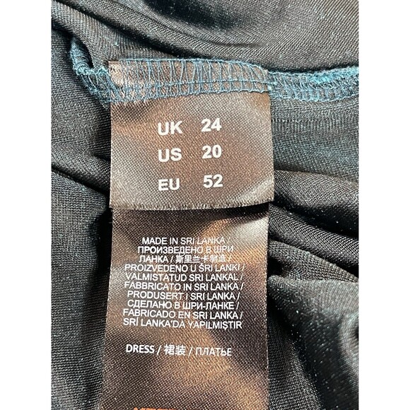 Joanna Hope Teal Crushed Velvet Wrap 20 Midi Dress Short Sleeve Holiday Party - Picture 6 of 14